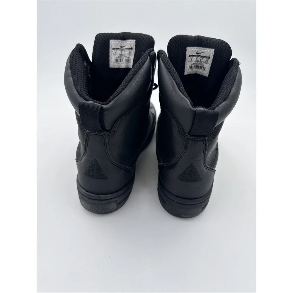 Nike Path WNTR Winter Boots Triple Black Men's Size 8 Waterproof Duck Boot